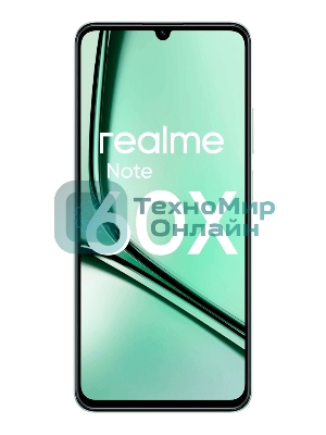Смартфон Realme Note 60х, 3/64Gb, зеленый