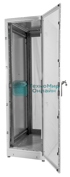 Шкаф ЦМО серверный напольный 48U (600 1000) дверь перфорированная 2 шт.