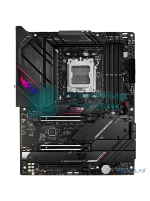 Материнская плата ASUS ROG STRIX B650E-E GAMING WIFI, AM5, AMD B650, 4xDDR5, 4xSATA, 4xM.2, 1xPCI-E 4.0 x4, 1xPCI-E 5.0 x8, 1xPCI-E 5.0 x16, 1xDP, 1xHDMI, 1x 2.5Gb LAN, 4xUSB-A 3.2 Gen 2, 6xUSB-A 3.2 Gen 2, 1xUSB-C 3.2 Gen 2, 1xUSB-C 3.2 Gen 2x2, 5x3.5 мм, TOSLINK, 7.1, ATX
