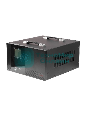 Стабилизатор Ресанта АСН-5 000/1-ЭМ 63/1/6 220В±2%, Габариты 395х235х183, Вес 18 кг