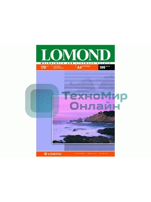 Фотобумага Lomond 0102032 A4/170г/м2/25л./белый матовое/матовое для струйной печати