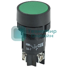 Кнопка SB-7 Пуск зел. IEK BBT40-SB7-K06