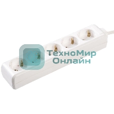 Удлинитель 5х5 м с заземл. 16А IP20 У05 2P+PE ИЭК WYP10-16-05-05-Z-N