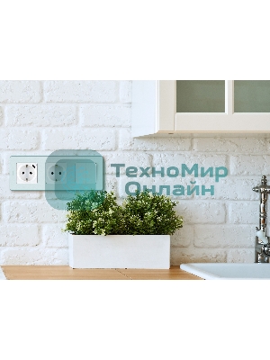 Выключатель 2-клавишный 10AX 250 В белый