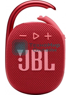 Портативная акустика JBL CLIP 4, красный