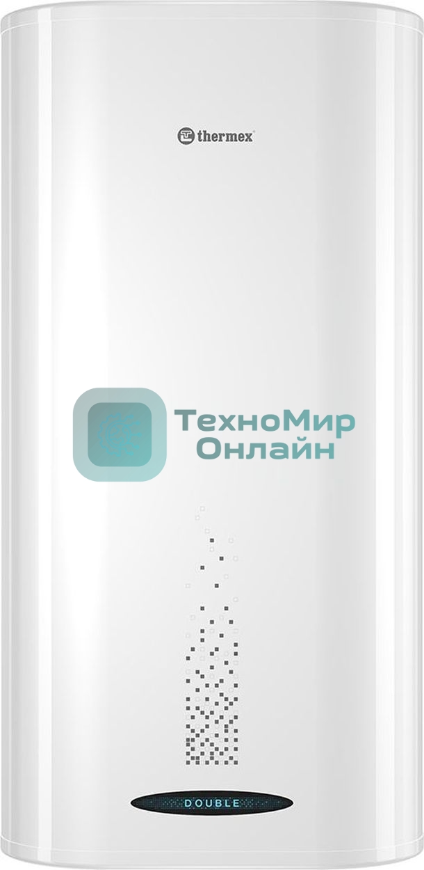 Водонагреватель Thermex Double 80 2.5кВт 80л электрический настенный, белый