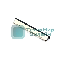 Разъем FPC Half Coverage Top Contact 1.0K-BS-30PWB 30 pin высота 2мм шаг 1мм