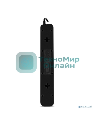 Фильтр SVEN SF-05LU 1,8 м (5 евро розеток,2хUSB(2,4А)) черный, цветная коробка Surge protector SVEN SF-05LU 1,8 м (5 евро розеток,2хUSB(2,4А)) черный, цветная коробка