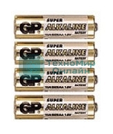 Батарея GP Super Alkaline 15ARS LR6 AA (4шт) спайка