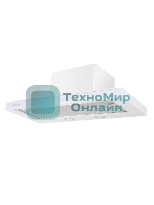 Вытяжка встраиваемая Maunfeld Ouse Touch Glass 60 белый, 60 см, 750 куб. м/ч, 48 дБ