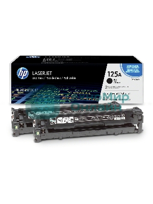 Картридж лазерный HP CB540AD черный двойная упаковка для CLJ CP1215/CP1515/CP1518 2 х 2200стр.
