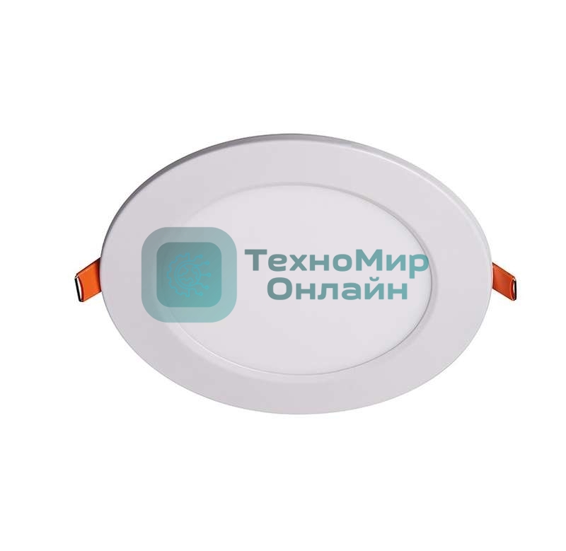 Светильник светодиодный JazzWay ультратонкий встраив. PPL-R 9Вт 6500К IP40 WH d145мм круглый