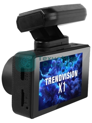 Видеорегистратор TrendVision X1 черный 1080x1920 150гр. GPS MSTAR 8336