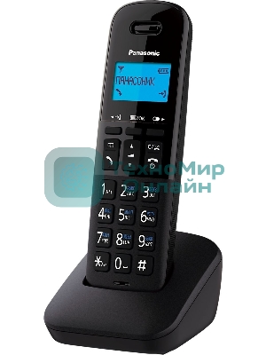Телефон беспроводной (DECT) Panasonic KX-TGb610RUB черный АОН