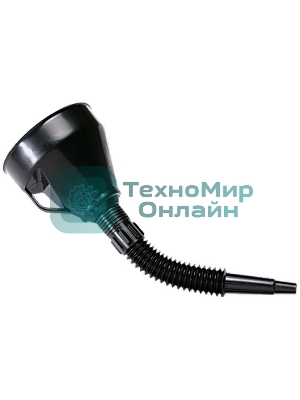 Воронка пластмассовая Sparta, D 160 мм, гибкий наконечник для горюче-смазочных материалов