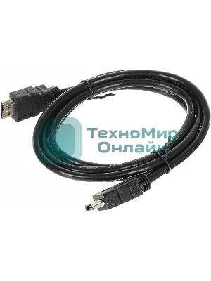 Кабель соединительный аудио-видео Premier 5-802 HDMI (m)/HDMI (m) 1.5м. черный (5-802 1.5)