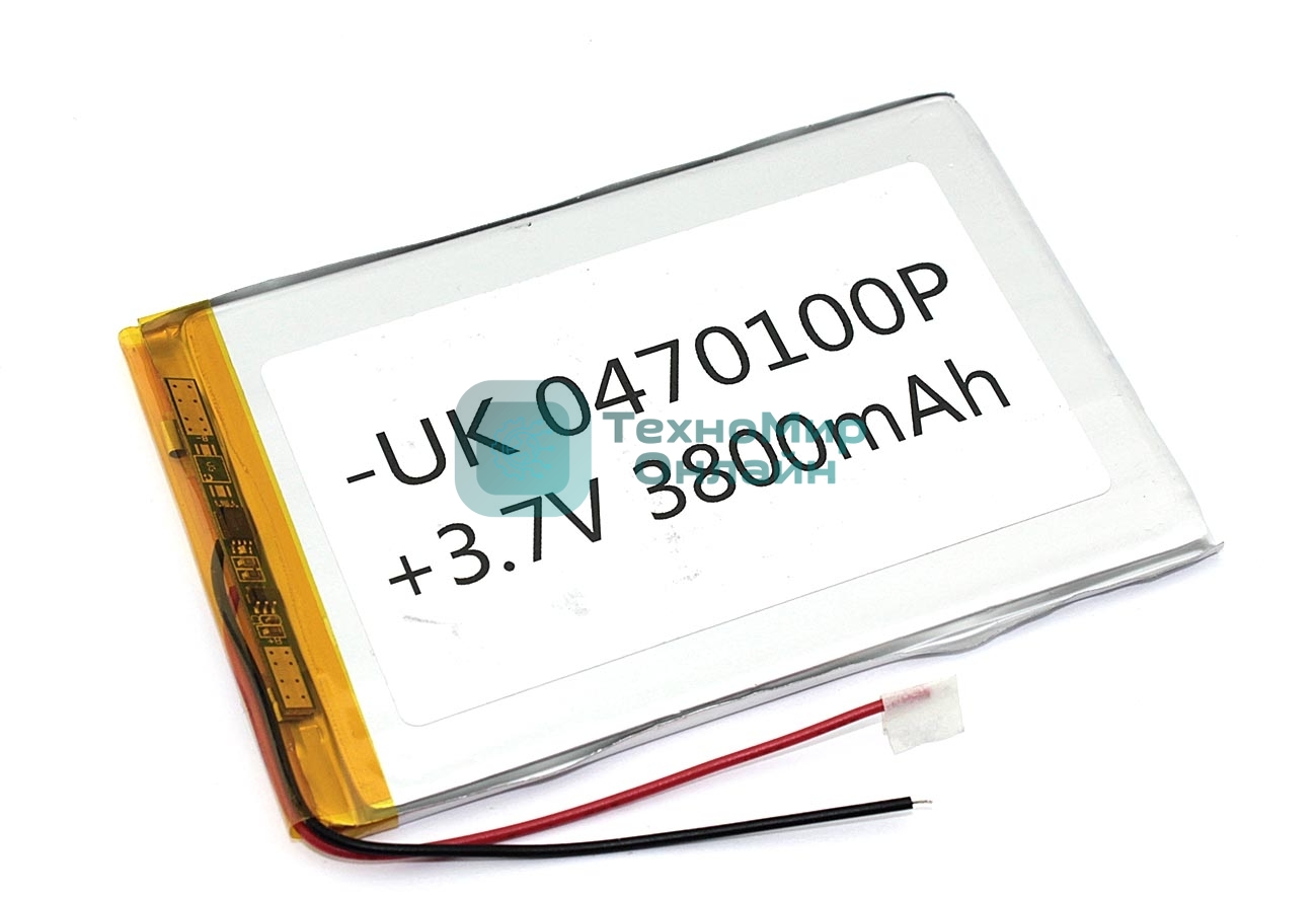 Аккумулятор Li-Pol (батарея) 4x70x100 мм 2pin 3.7V/3800mAh