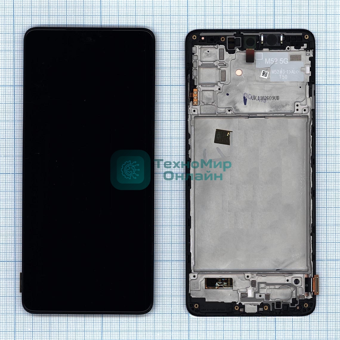 Дисплей для Samsung Galaxy M52 5G SM-M526F/DS черный