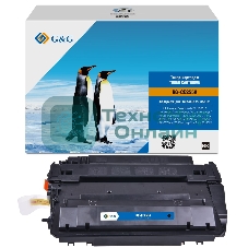 Картридж лазерный G&G GG-CE255A черный (6000 стр.) для HP LJ Enterprise MFP M525c/P3015n/LJ Pro M521dn MFP/M521dw MFP