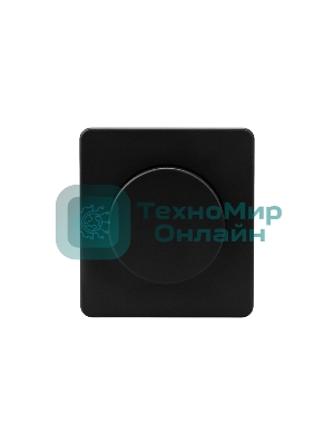 Светорегулятор Kranz KR-78-0732-3 ROUND (диммер) 300Вт с/у оникс