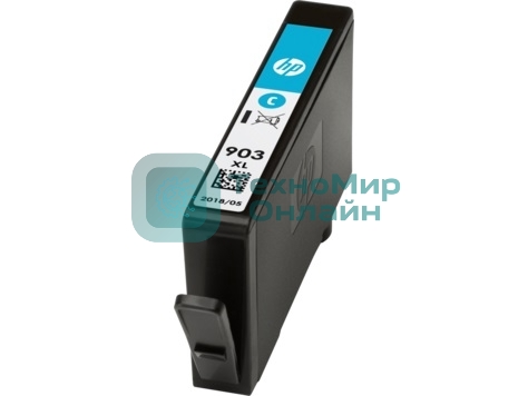 Картридж струйный HP 903XL T6M03AE голубой для HP OJP 6960/6970 (825стр.)