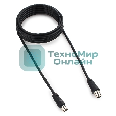Кабель телевизионный Cablexpert, CCV-515-3M, Coaxial M/F, 3м