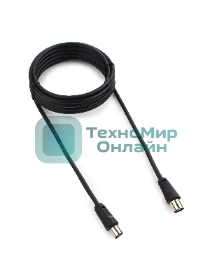 Кабель телевизионный Cablexpert, CCV-515-3M, Coaxial M/F, 3м