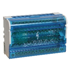 Шины на DIN-рейку в корпусе (кросс-модуль) IEK YND10-4-15-125 ШНК 4х15 3L+PEN