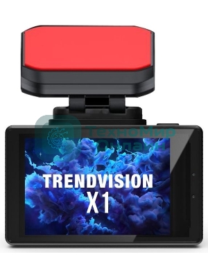 Видеорегистратор TrendVision X1 черный 1080x1920 150гр. GPS MSTAR 8336