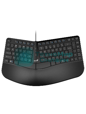 Клавиатура проводная Genius Ergo KB-700, черный, USB, 104 клавиши 31310053402