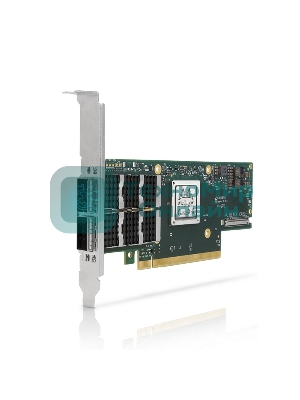 Сетевая карта Mellanox ConnectX-6 VPI adapter card, 100Gb/s (HDR100, EDR IB and 100GbE), dual-port QSFP56, PCIe3.0/4.0 x16, tall bracket