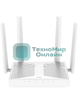 Роутер беспроводной Cudy WR3000E 2.0 Гигабитный роутер Wi-Fi 6 AX3000, 2,4/5 ГГц, до 2976 Мбит/с, 5x1 Гбит/с, IPv6, 4 антенны, черный