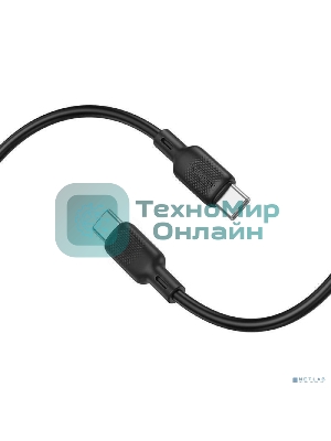 Кабель BOROFONE BX113 USB кабель Type-C/ 2m/ 3A/ Силикон/ Black