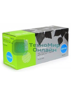 Картридж лазерный Cactus CS-CE410A черный (2200 стр.) для HP CLJ Pro 300 Color M351/Pro 400 Color M451