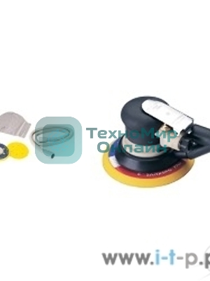 Пневмошлифмашина орбитальная Fubag SL150CV 100180 с пылеотводом с набором 130л/м 10000об мин 6.3 бар 150мм