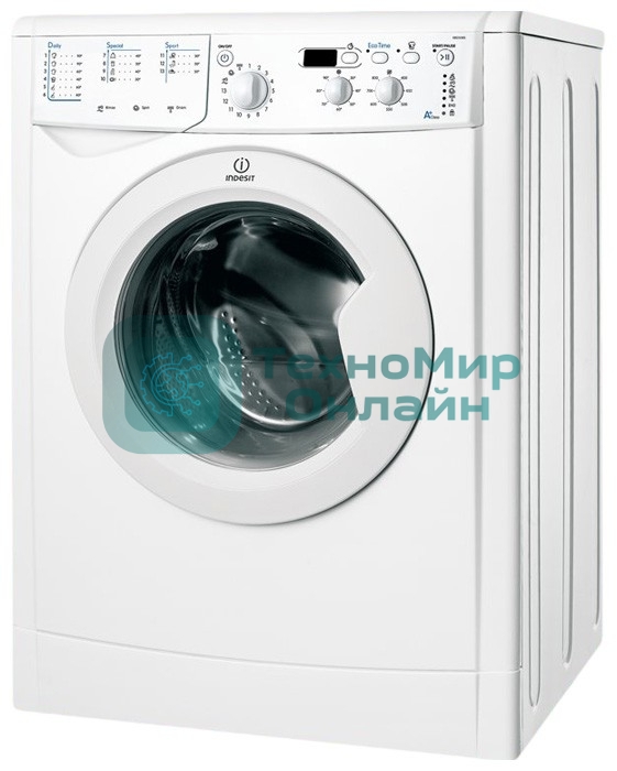 Стиральная машина Indesit IWUD 4085 белый, загрузка фронтальная 4 кг, 800 об/мин., класс: А