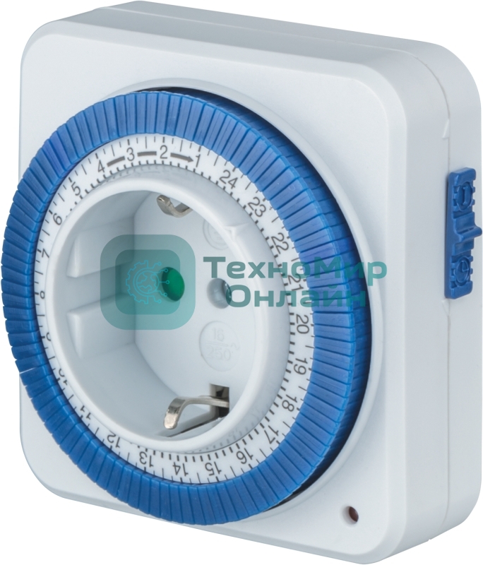 Таймер Navigator NTR-A-S02-WH розет. электромех.