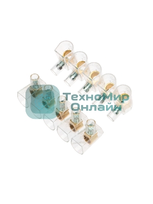 Концевой зажим винтовой изолированный Rexant КЗВИ 10 мм (5х1) (10 шт./уп.)