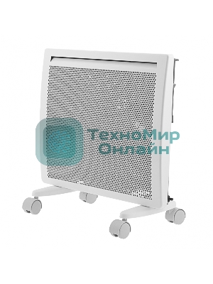 Конвектор электрический гибридный Denzel HybridX-1000 белый, 1000 Вт, 20 м2, термостат, дисплей