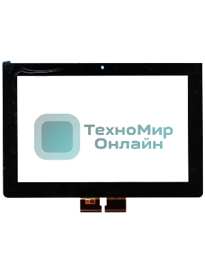 Сенсорное стекло (тачскрин) для Sony Tablet S, черное