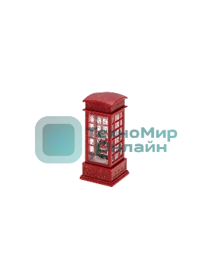 Светильник декоративный (фигура) Neon-night Телефонная будка с эффектом снегопада и подсветкой