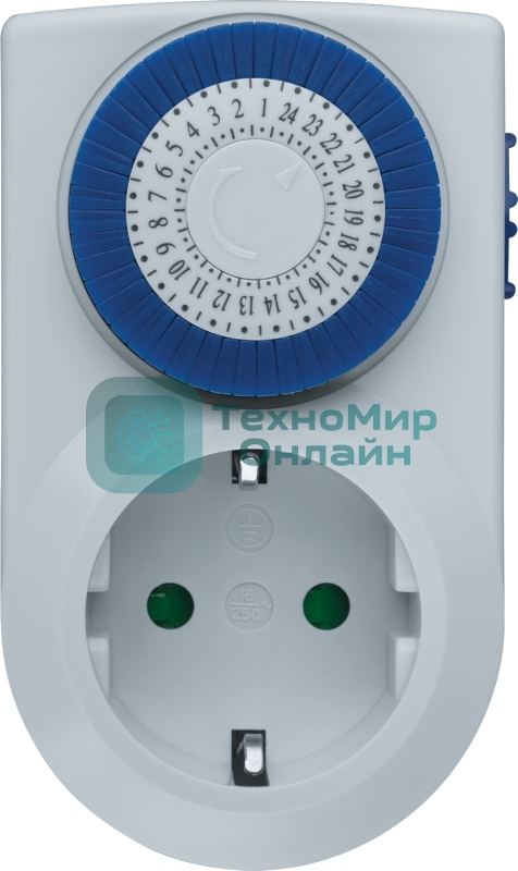 Таймер Navigator NTR-A-S01-WH розет. электромех.