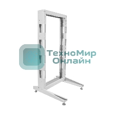 Стойка однорамная ЦМО СТК-33 33U 600 мм X 600 мм направл. закл. гайки 180 кг серый