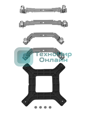 Кулер для процессора Cooler Master Hyper 212 Spectrum V2 черный, 120 мм, алюминий/медь, 1800 об/мин, 27 дБ, 4 pin, 150 Вт, 157 мм