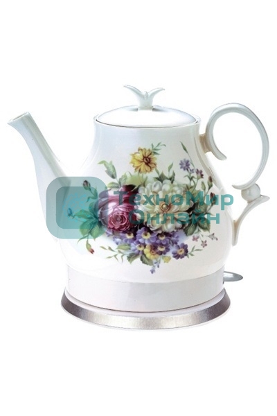 Чайник электрический керамика Kelli KL-1432, 2400 Вт, 1.7 л