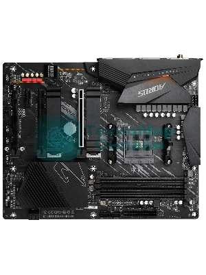 Материнская плата Gigabyte B650M AORUS ELITE AX, AM5, AMD B650, 4xDDR5, 4xSATA, 2xM.2, 1xPCI-E 5.0 x4, 1xPCI-E 4.0 x16, 1xHDMI, 1xDP, 1x 2.5Gb LAN, 4xUSB-A 2.0, 5xUSB-A 3.2 Gen 1, 2xUSB-A 3.2 Gen 2, 1xUSB-C 3.2 Gen 2, 2x3.5 мм, 7.1, Micro-ATX