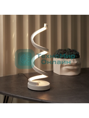 Светильник декоративный Spiral Trio, LED, 2Вт, 3000К, 5В, белый Rexant