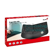 Клавиатура проводная Genius Ergo KB-700, черный, USB, 104 клавиши 31310053402