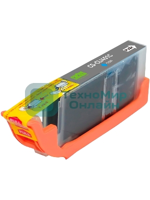 Картридж струйный Cactus CS-CLI451C голубой (10,2 мл) для Canon MG 6340/5440/IP7240