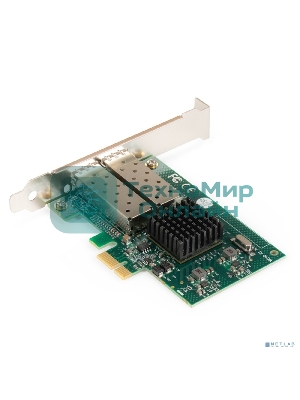 Сетевой адаптер ExeGate EXE-82576-F2 (PCI-E x1 v2.0, порты 2xSFP, 10/100/1000Mbps, Gigabit Server NIC Intel Chipset 82576-F2)